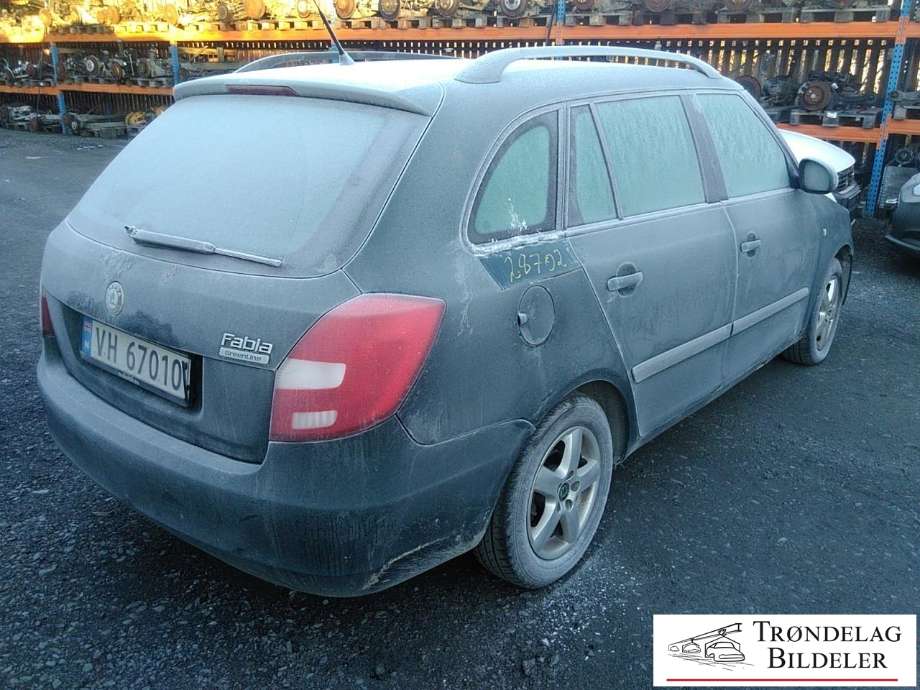 Škoda Fabia 2007-2010 (Type II, Fase 1) delebil , Motorkode: BMS, Girkassekode: JDD