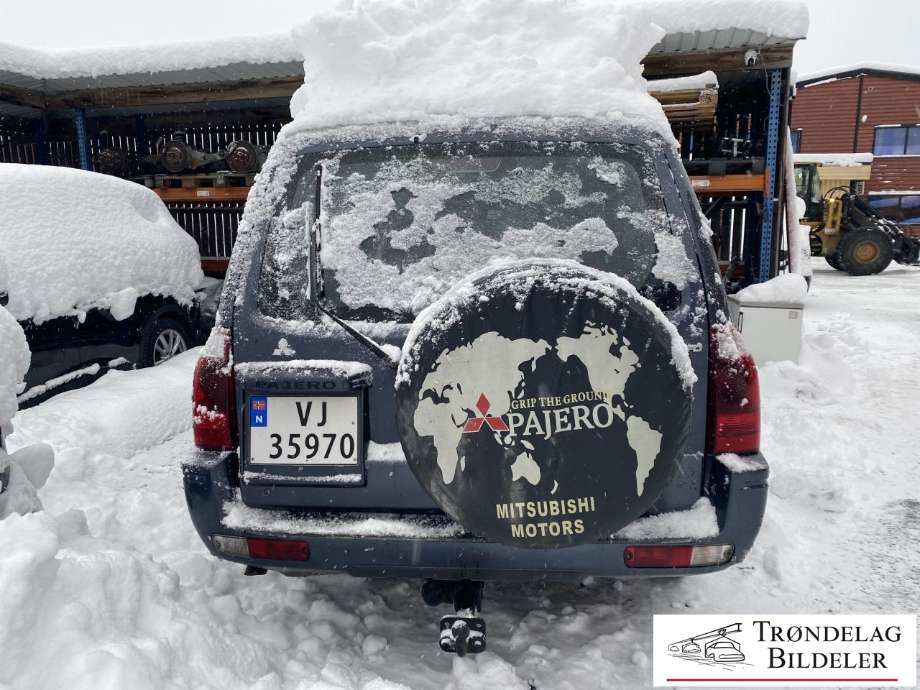 Mitsubishi Pajero 2000-2006 (Type III) delebil , Motorkode: , Girkassekode: 