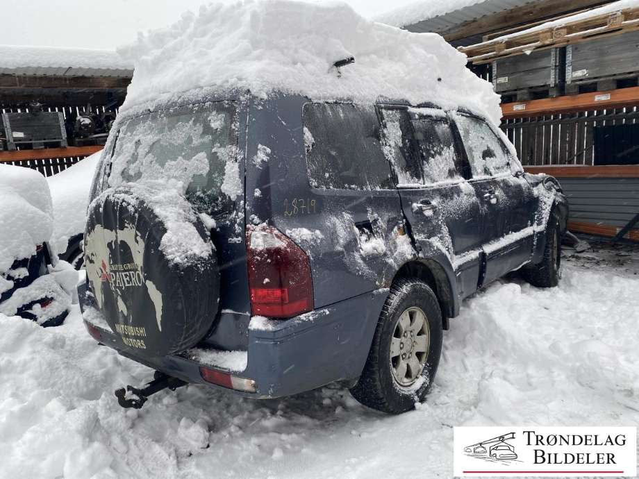 Mitsubishi Pajero 2000-2006 (Type III) delebil , Motorkode: , Girkassekode: 