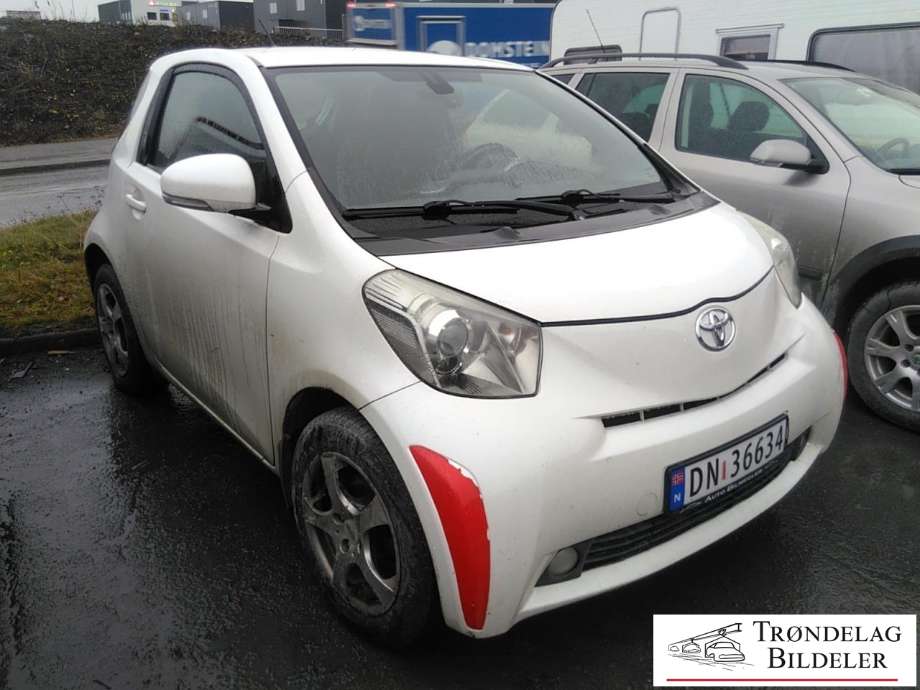Toyota iQ, 2009-2014  delebil , Motorkode: 1KR-FE