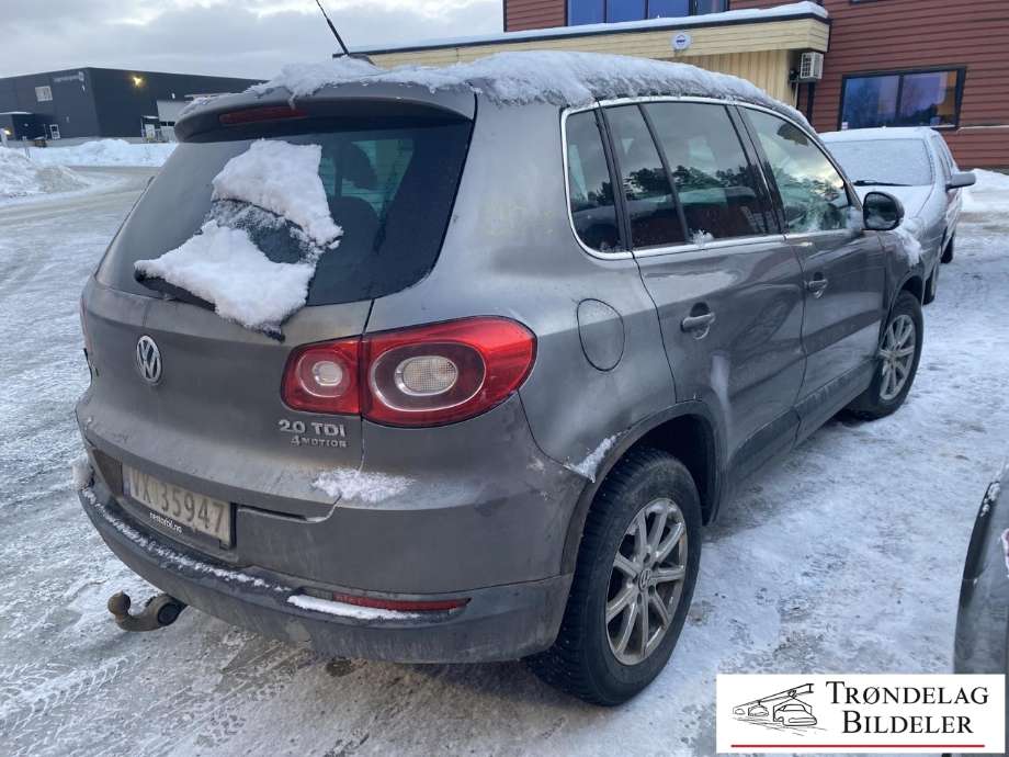 VW Tiguan 2007-2011 (Type I, Fase 1) delebil , Motorkode: CFFB, Girkassekode: LWS