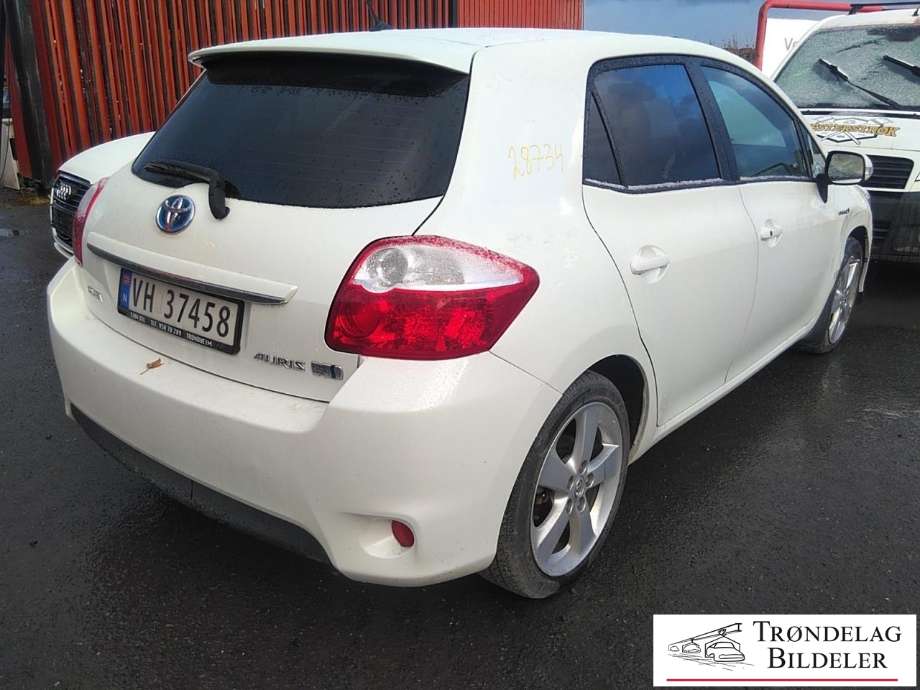Toyota Auris 2010-2012 (Type I, Fase 2) delebil , Motorkode: 2ZR-FXE, Girkassekode: 