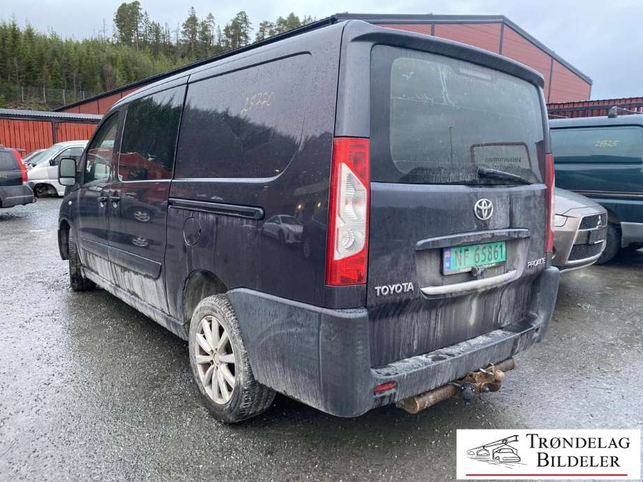 Toyota Proace 2013-2016 (Type I) , Motorkode: RH02, Girkassekode: 