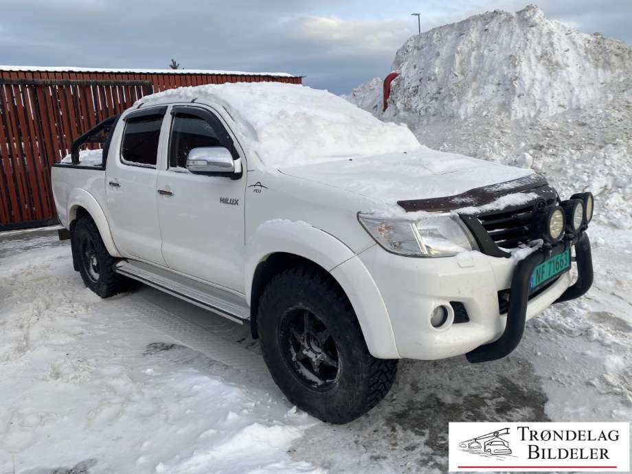 Toyota Hilux 2012-2016 , Motorkode: 1KD-FTV, Girkassekode: 