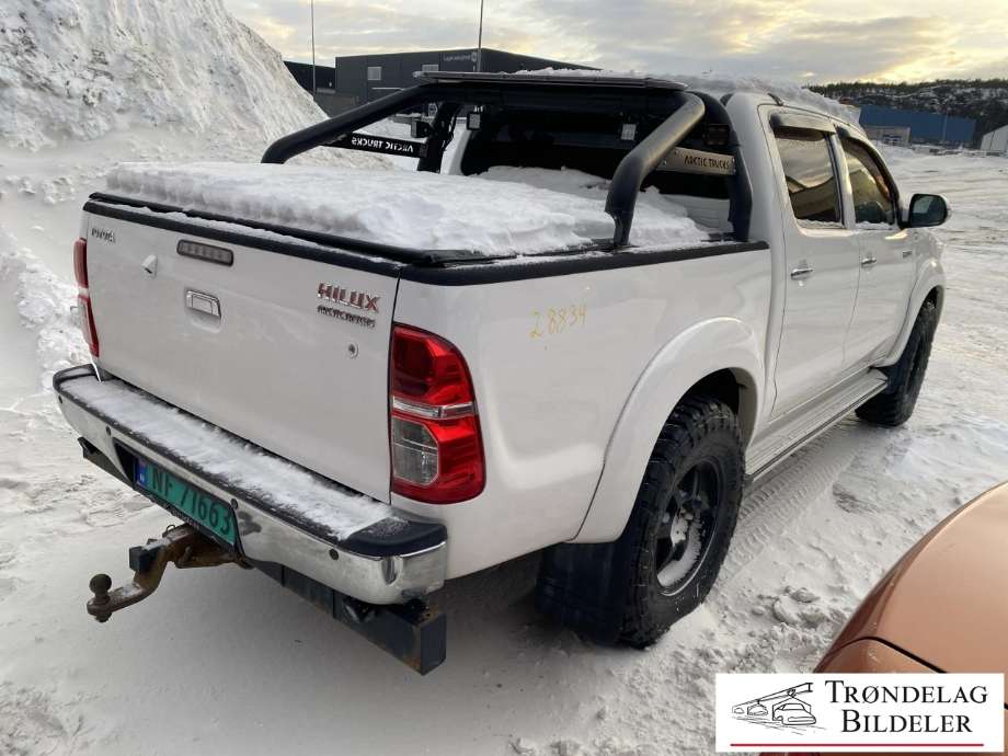 Toyota Hilux 2012-2016 , Motorkode: 1KD-FTV, Girkassekode: 