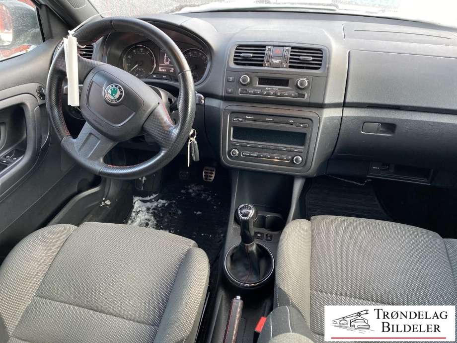 Škoda Fabia 2010-2014 (Type II, Fase 2) , Motorkode: CGPA, Girkassekode: LNR