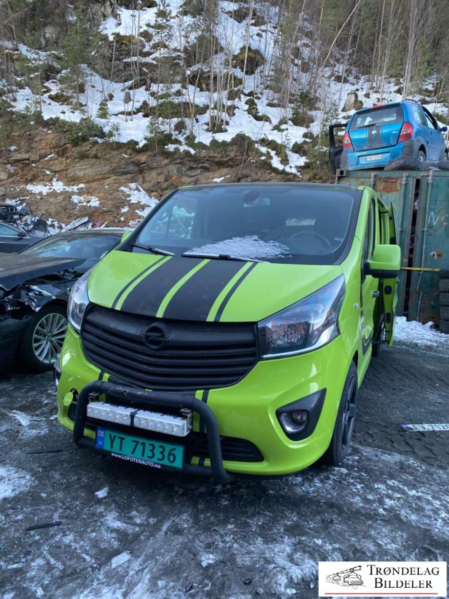 Opel Vivaro B, 2014-2019  delebil , Motorkode: R9M D4