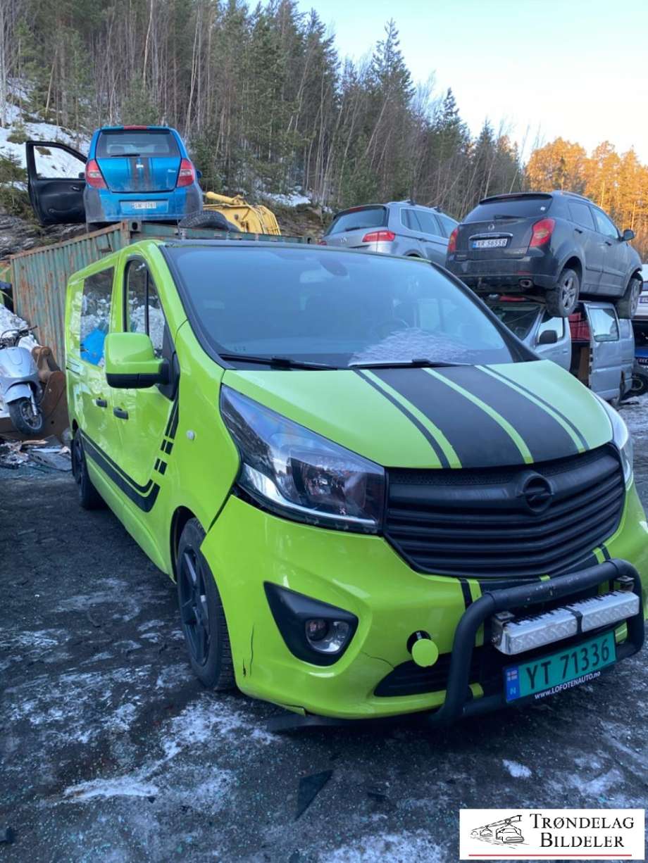 Opel Vivaro B 2014-2019 delebil , Motorkode: R9M D4, Girkassekode: 
