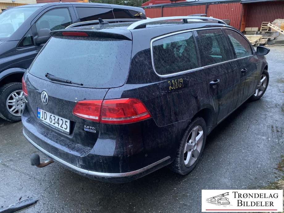 VW Passat 2011-2015 (B7) (B7), Motorkode: CFFB, Girkassekode: LNZ