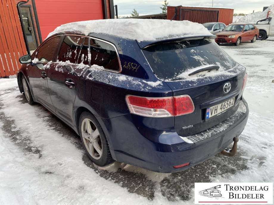 Toyota Avensis 2009-2015 (Type III, Fase 1) delebil , Motorkode: 2AD-FHV, Girkassekode: 