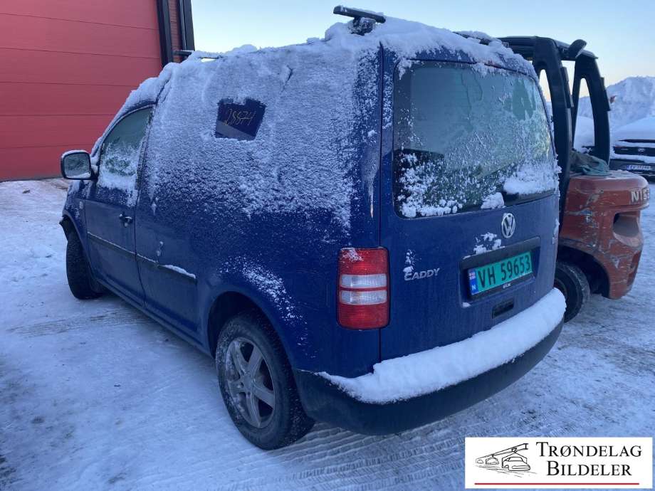 VW Caddy 2010-2015 (Type III, Fase 2) , Motorkode: CAYE, Girkassekode: MLT