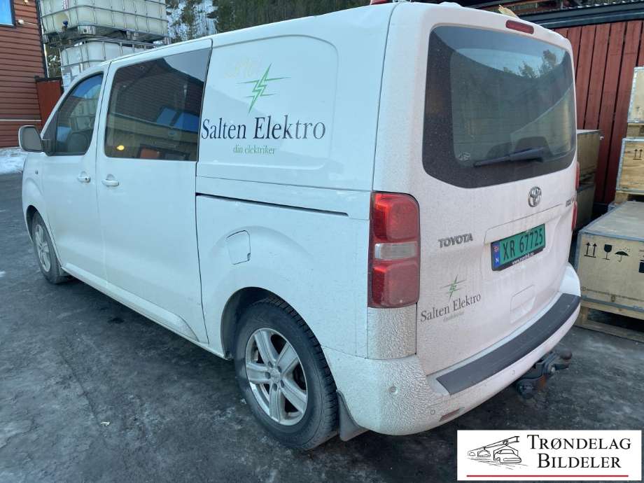 Toyota Proace 2016-->> (Type II) , Motorkode: BH01, Girkassekode: 