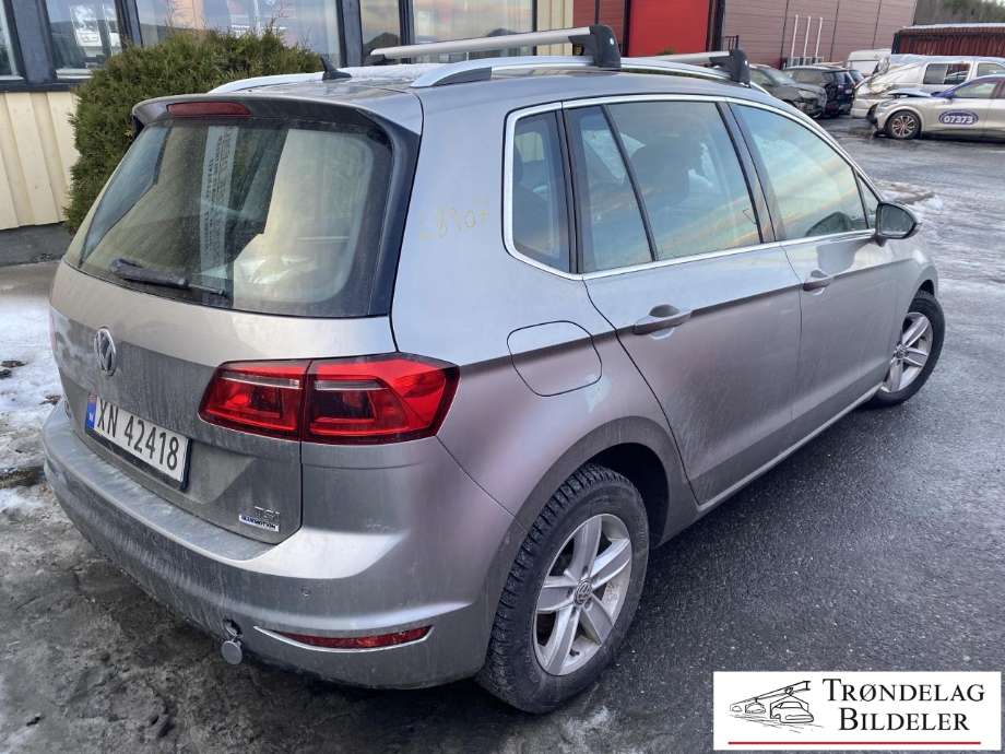 VW Golf Sportsvan 2014-2018 delebil , Motorkode: CYVB, Girkassekode: SEH