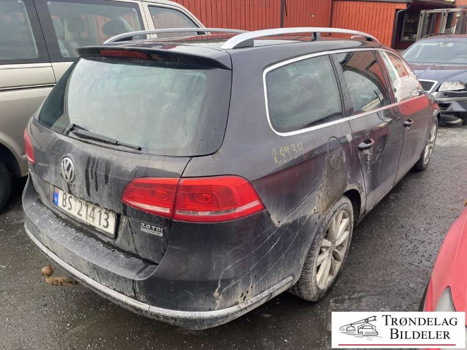 VW Passat 2011-2015 (B7) delebil , Motorkode: CFFB, Girkassekode: MSV