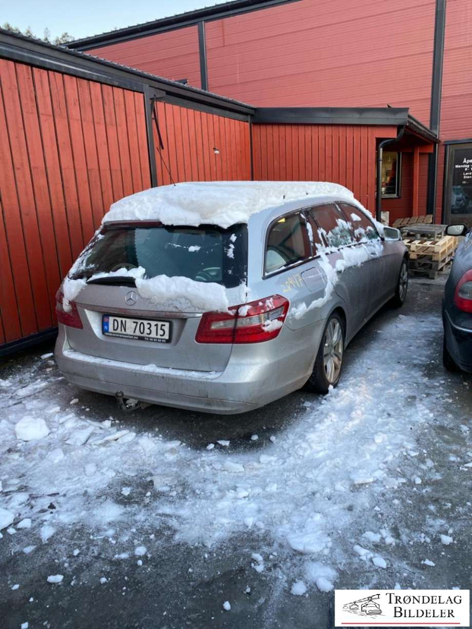 Mercedes E-Klasse 2009-2013 (Fase 1) (W212) delebil , Motorkode: 651925, Girkassekode: D722694