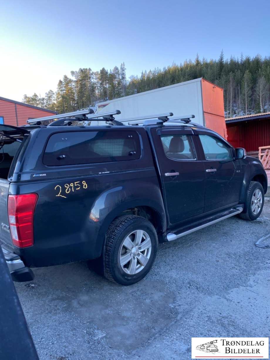 Isuzu D-Max 2012-2017 (Type II, Fase 1) , Motorkode: 4JK1E5S-LA, Girkassekode: 