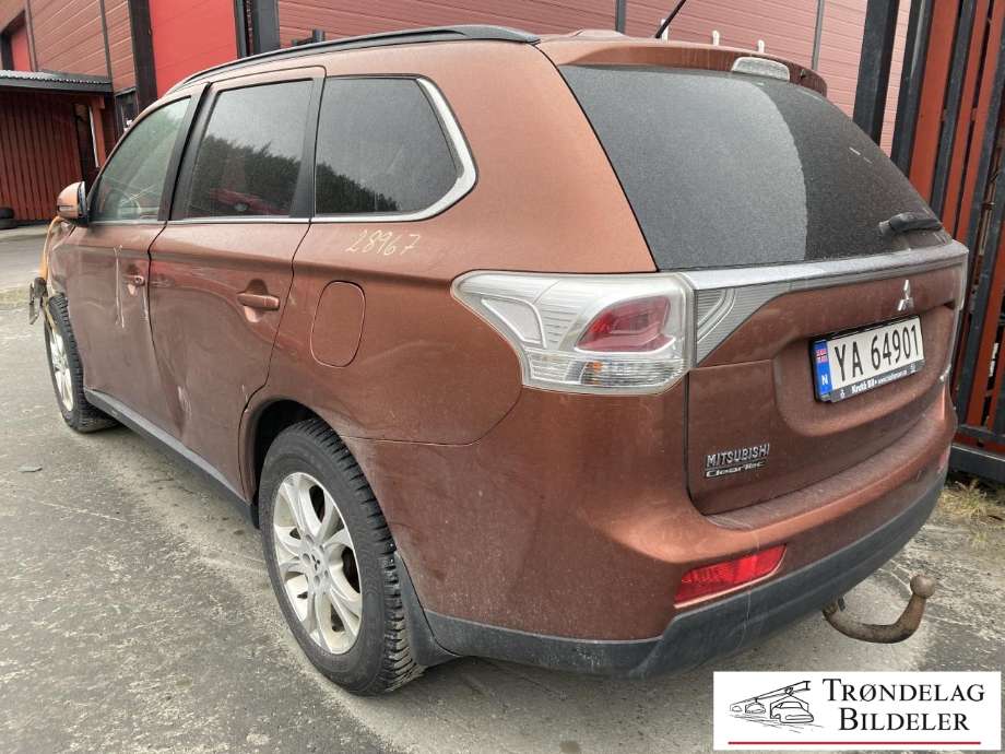 Mitsubishi Outlander 2012-2015 (Type III, Fase 1) delebil , Motorkode: 4N14, Girkassekode: 