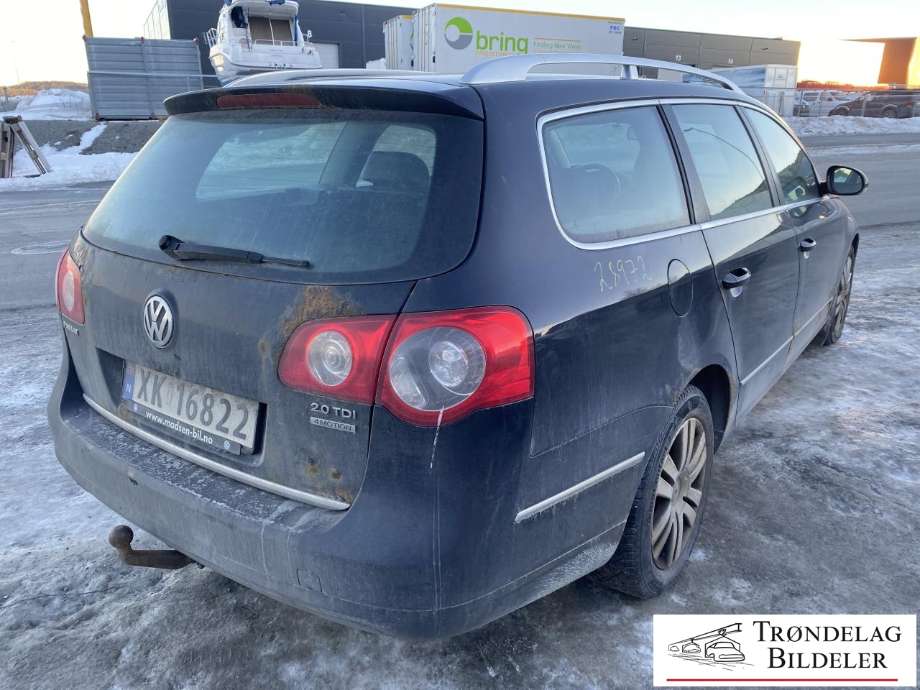 VW Passat 2005-2010 (B6) (B6), Motorkode: CBAB, Girkassekode: KNP