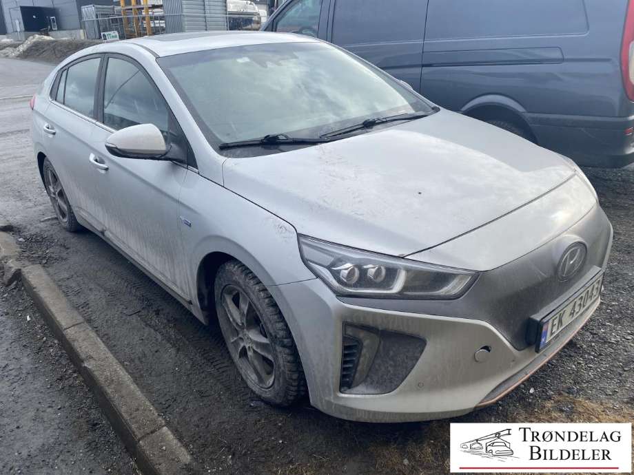 Hyundai Ioniq Electric, 2016-2019 (Fase 1)  delebil , Motorkode: EM09, Girkassekode: AEEVHU5VA006