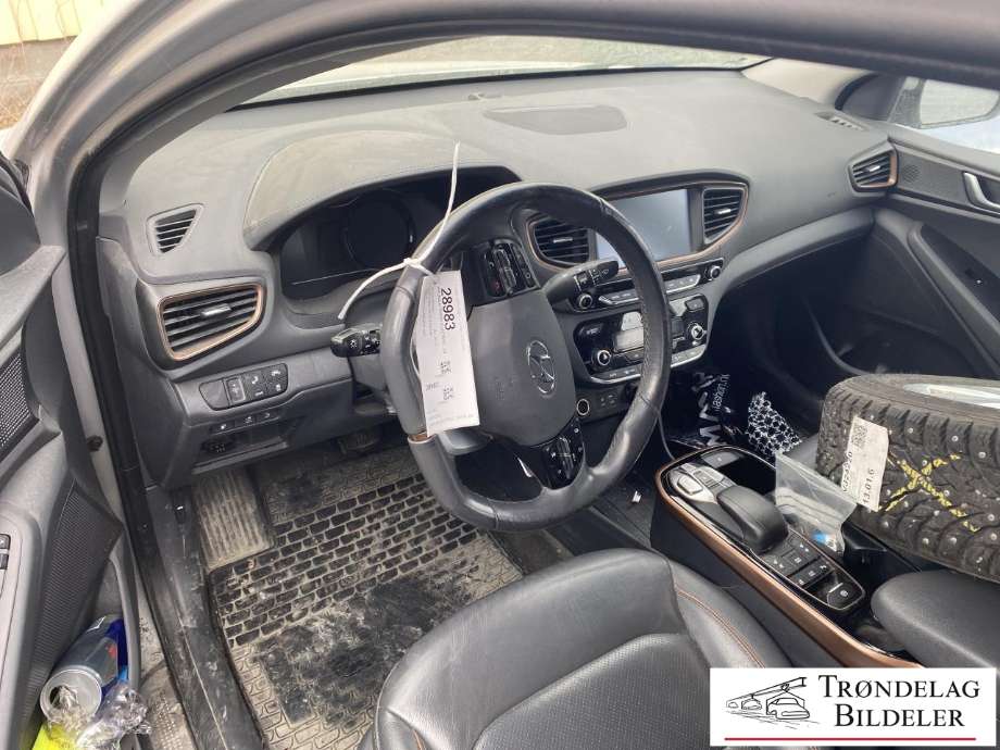 Hyundai Ioniq Electric 2016-2019 (Fase 1) delebil , Motorkode: EM09, Girkassekode: AEEVHU5VA006