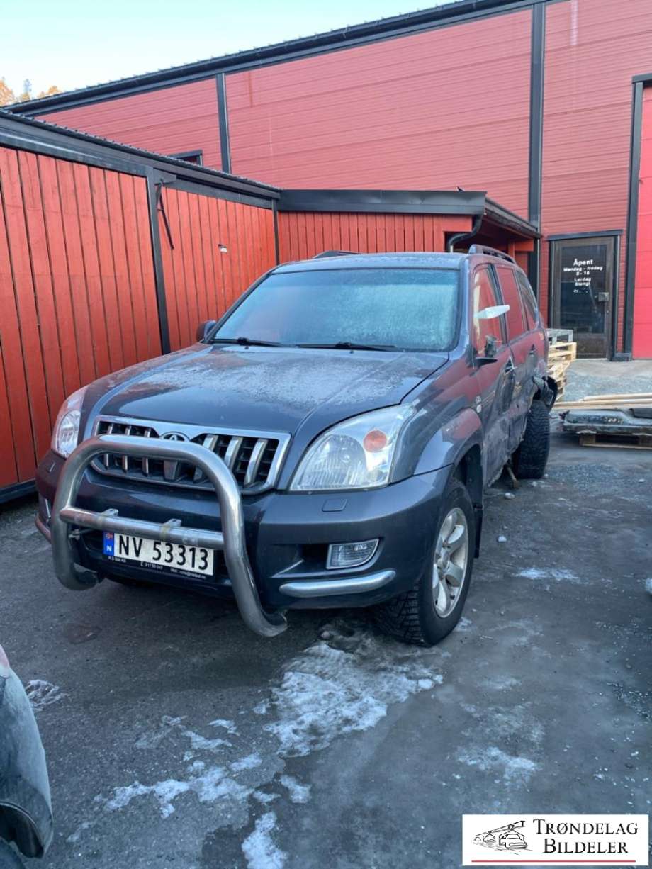 Toyota Land Cruiser 120, 2002-2009  delebil , Motorkode: 1KD-FTV