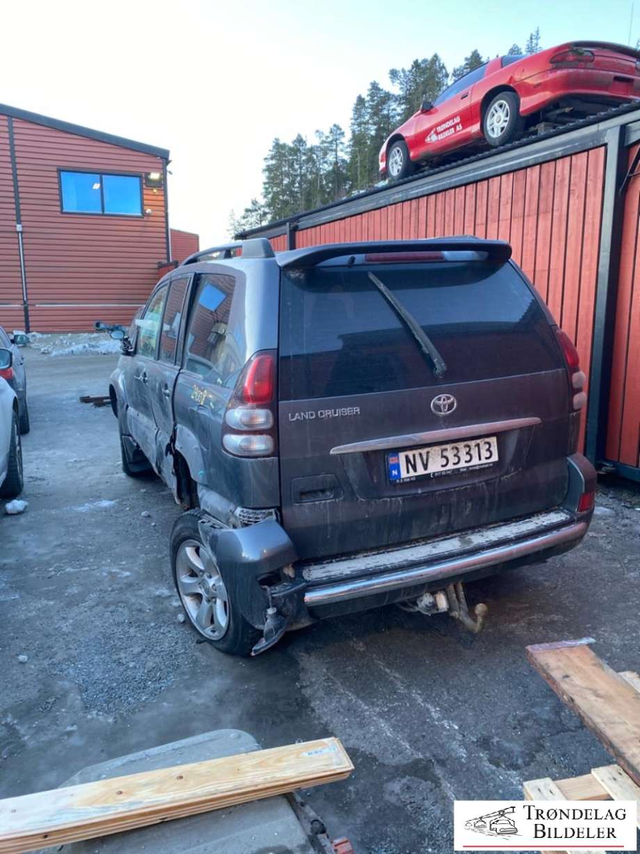 Toyota Land Cruiser 120 2002-2009 delebil , Motorkode: 1KD-FTV, Girkassekode: 