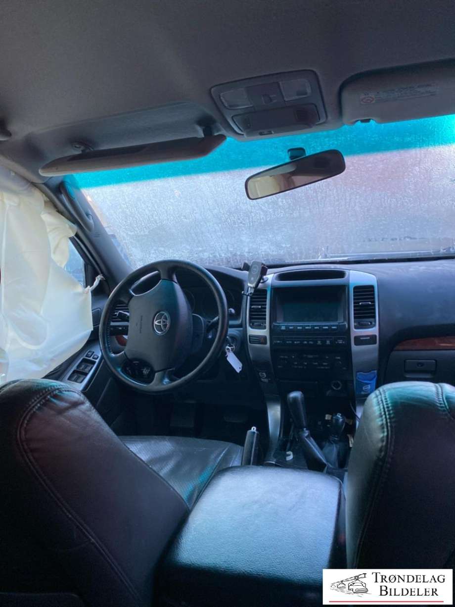 Toyota Land Cruiser 120 2002-2009 delebil , Motorkode: 1KD-FTV, Girkassekode: 