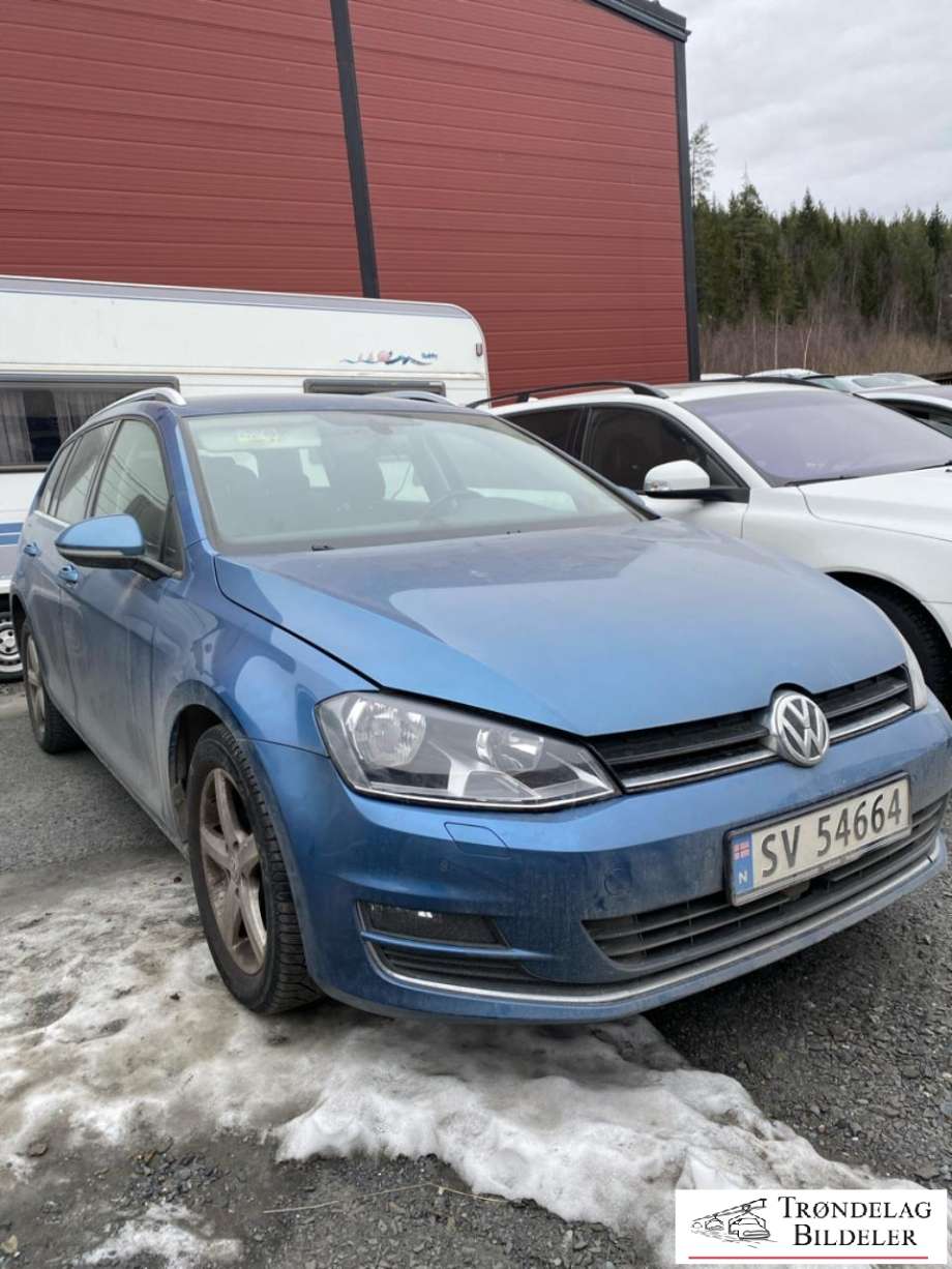 VW Golf VII 2012-2017 (Fase 1) delebil , Motorkode: CHPA, Girkassekode: QRM