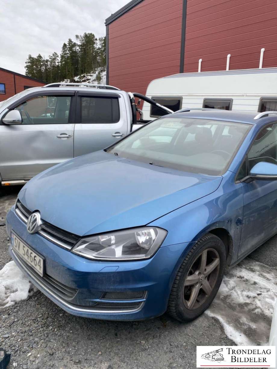VW Golf VII 2012-2017 (Fase 1) delebil , Motorkode: CHPA, Girkassekode: QRM