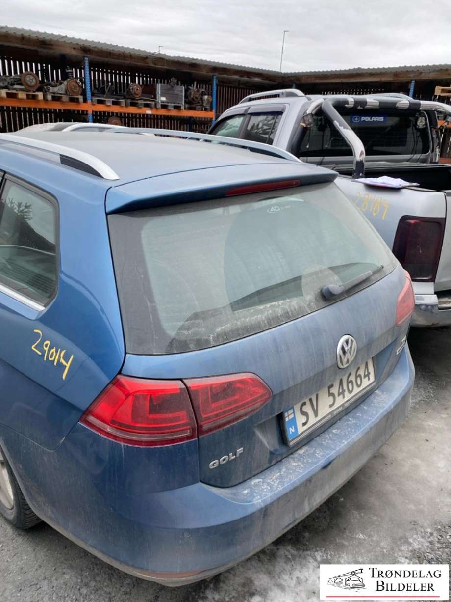 VW Golf VII 2012-2017 (Fase 1) delebil , Motorkode: CHPA, Girkassekode: QRM