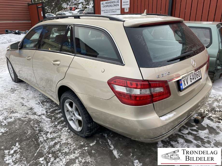 Mercedes E-Klasse 2009-2013 (Fase 1) (W212) delebil , Motorkode: 651924, Girkassekode: D722646