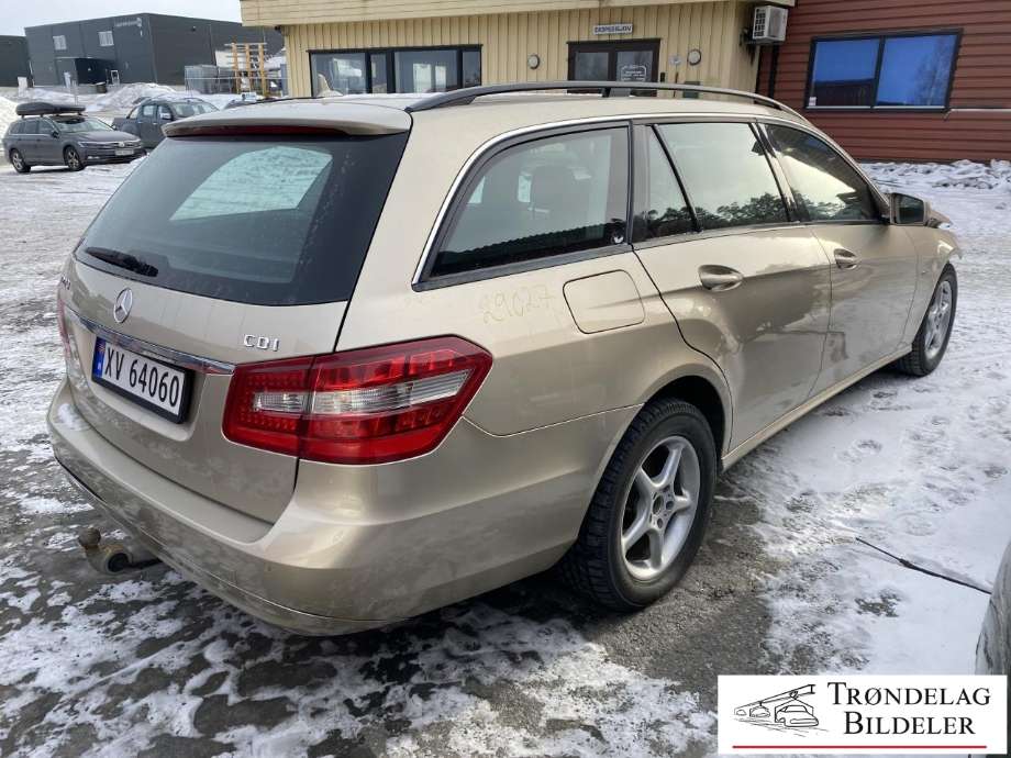 Mercedes E-Klasse 2009-2013 (Fase 1) (W212) delebil , Motorkode: 651924, Girkassekode: D722646