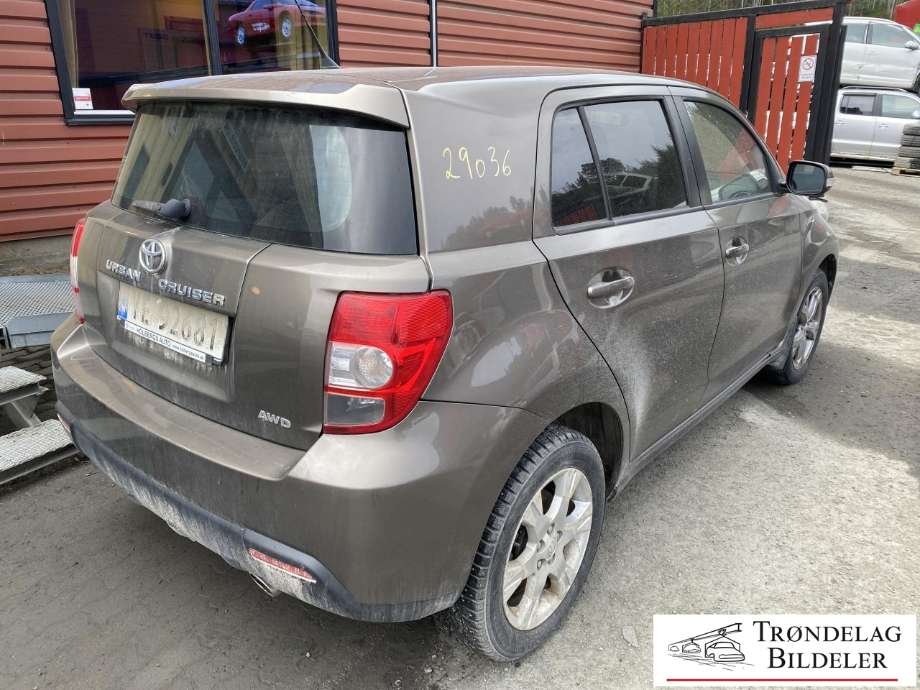 Toyota Urban Cruiser 2009-2014 , Motorkode: 1ND-TV, Girkassekode: 