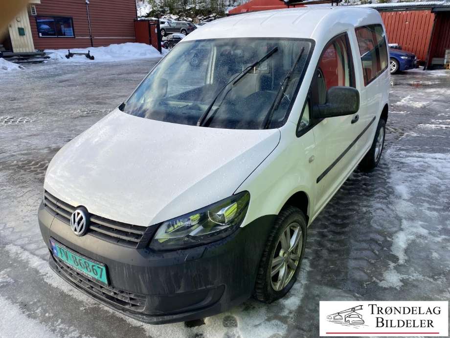 VW Caddy 2010-2015 (Type III, Fase 2) , Motorkode: CFHF, Girkassekode: NFQ