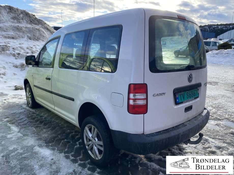VW Caddy 2010-2015 (Type III, Fase 2) , Motorkode: CFHF, Girkassekode: NFQ