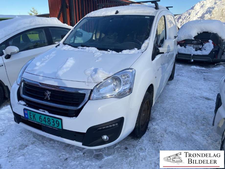 Peugeot Partner 2015-2019 (Type II, Fase 2) , Motorkode: Y51, Girkassekode: 