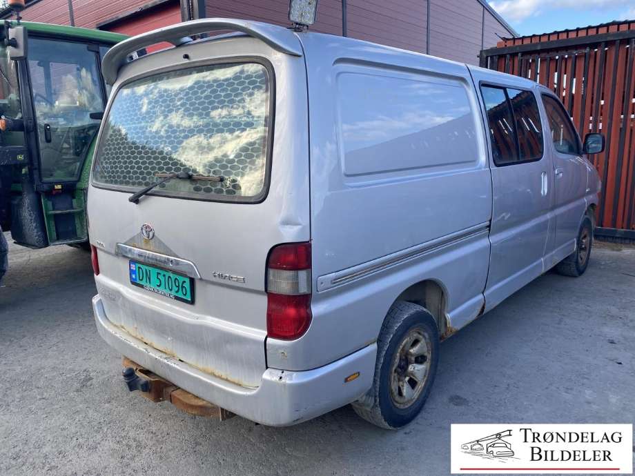 Toyota Hiace 2007-2012 (Fase 3) delebil , Motorkode: 2KD-FTV, Girkassekode: 