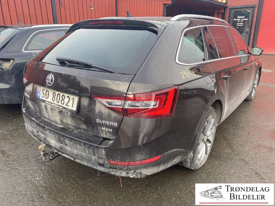 Škoda Superb 2015-->> (Type III) delebil , Motorkode: DFEA, Girkassekode: QGN