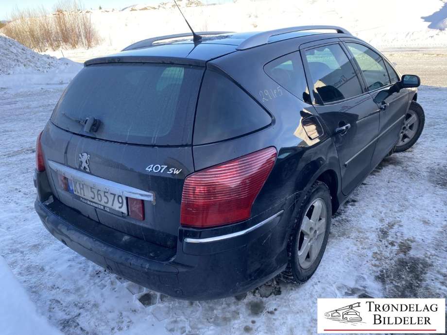 Peugeot 407 2004-2010 , Motorkode: 9HZ, Girkassekode: