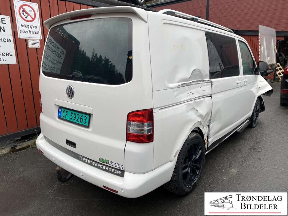 VW Transporter / Caravelle 2009-2015 (Fase 2) (T5) (T5), Motorkode: CAAC, Girkassekode: KUP