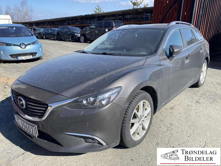 Mazda 6 2015-2018 (Type III, Fase 2) delebil , Motorkode: SH, Girkassekode: