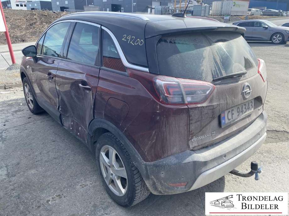 Opel Crossland X 2017-->> delebil , Motorkode: EB2DT, Girkassekode: 
