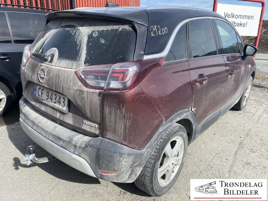 Opel Crossland X 2017-->> delebil , Motorkode: EB2DT, Girkassekode: 