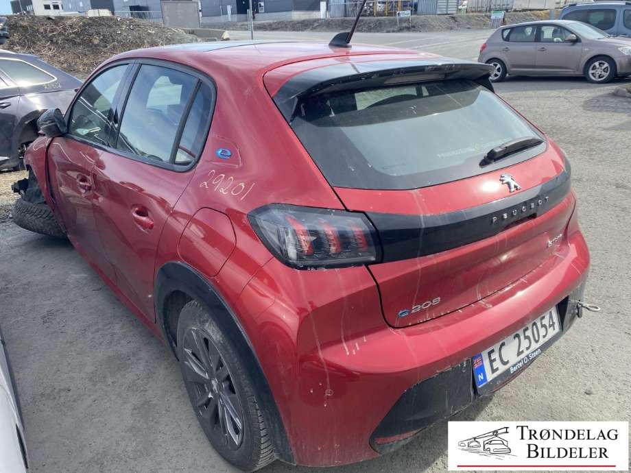 Peugeot e-208 2019-->> delebil , Motorkode: ZK01, Girkassekode: 