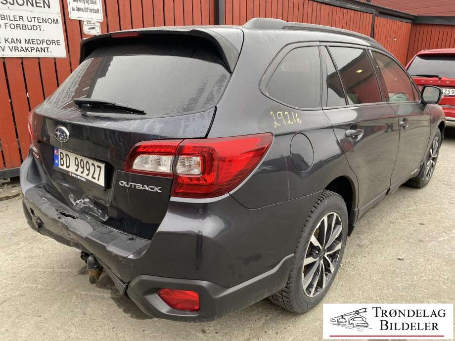 Subaru Outback 2015-2020 (Type V) , Motorkode: FB25BVYHAA, Girkassekode: TR580RHACA