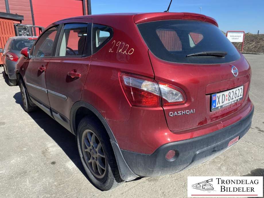 Nissan Qashqai 2010-2014 (Type I, Fase 2) delebil , Motorkode: K9K, Girkassekode: