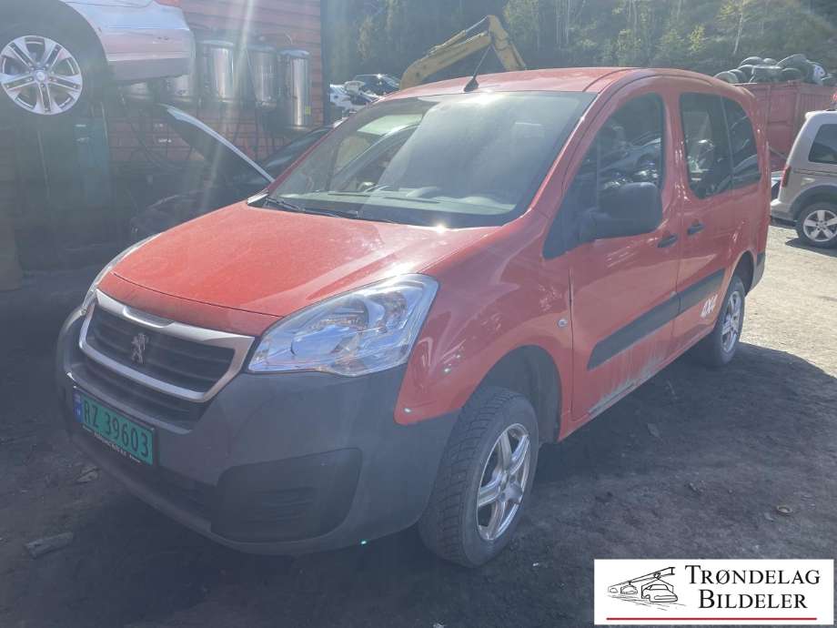 Peugeot Partner 2015-2019 (Type II, Fase 2) delebil , Motorkode: BH02, Girkassekode: