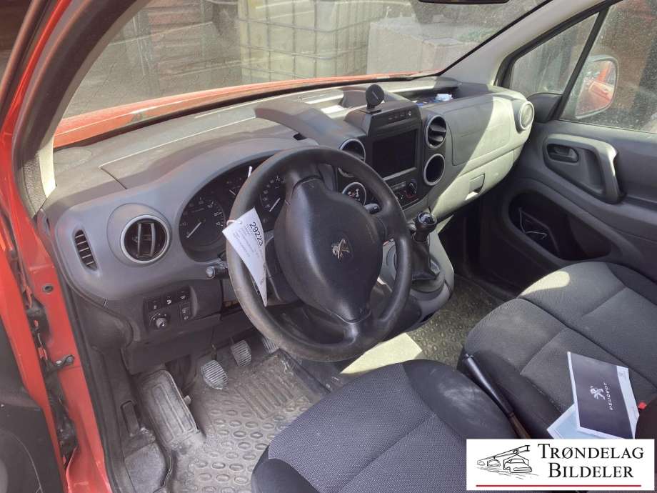 Peugeot Partner 2015-2019 (Type II, Fase 2) delebil , Motorkode: BH02, Girkassekode: