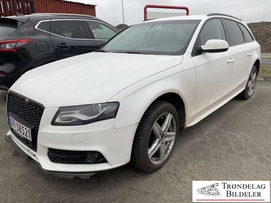 Audi A4 2007-2014 (Type IV) (B8) delebil , Motorkode: CAHA, Girkassekode: GIR/DIFFKODE - MFS/LRV