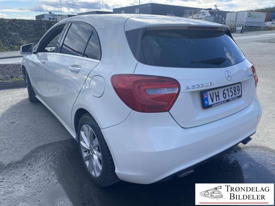 Mercedes A-Klasse 2012-2018 (W176) delebil , Motorkode: 651930, Girkassekode: 